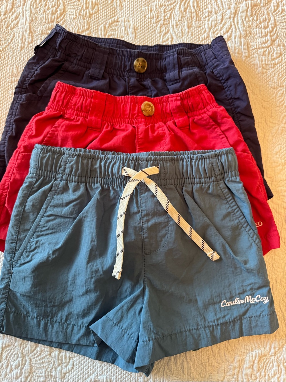 Lot of 3 boys shorts Properly Tied & Cardin McCoy Pull on